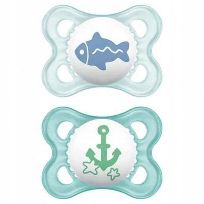 MAM ORIGINAL smoczek uspokajający 2-6m box steryli KAUCZUK