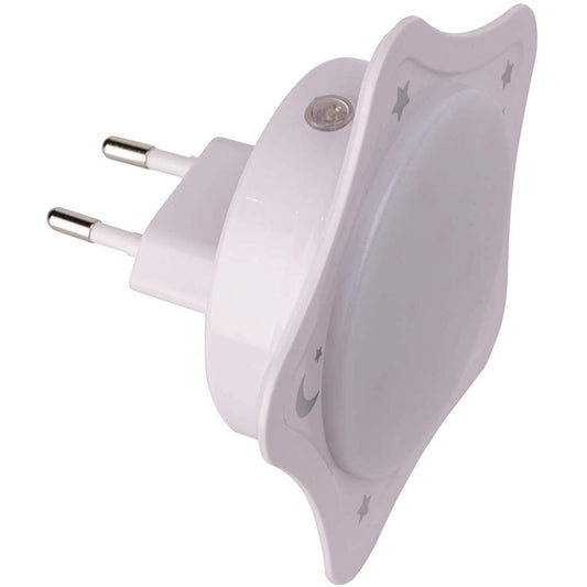 TIGEX lampă de veghe LED automată pentru priză, senzor de întuneric 9 cm
