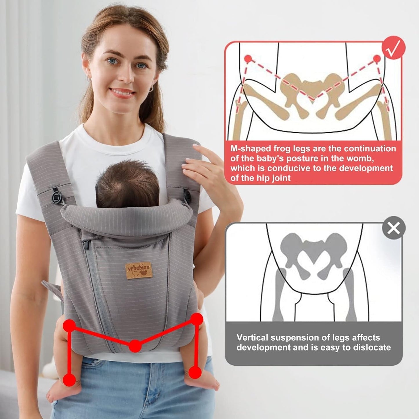 VRBABIES nosidełko ergonomiczne