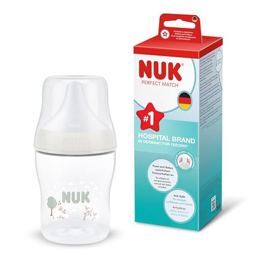 NUK Perfect Match antikoliková fľaša 150 ml od 0 mes. ovečky