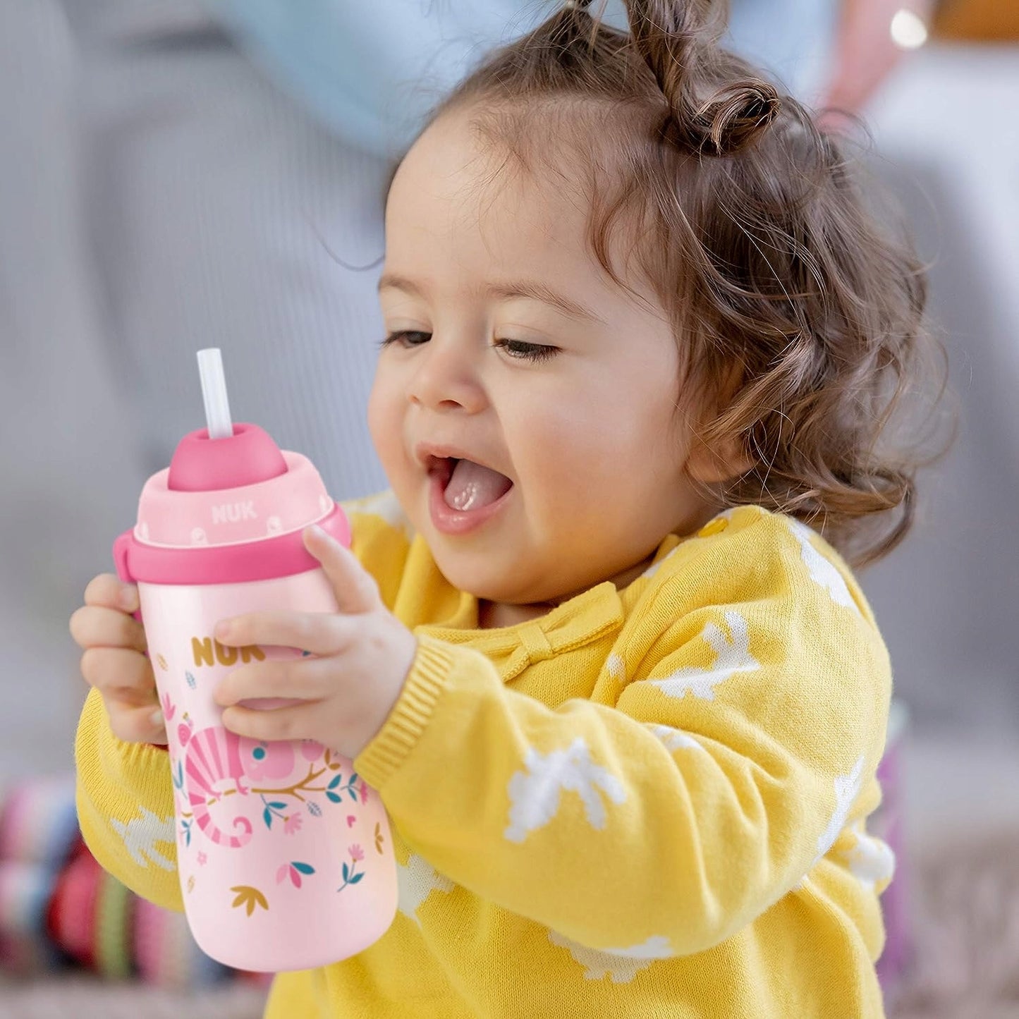 NUK Flexi Cup BIBERON cu pai, 300 ml
