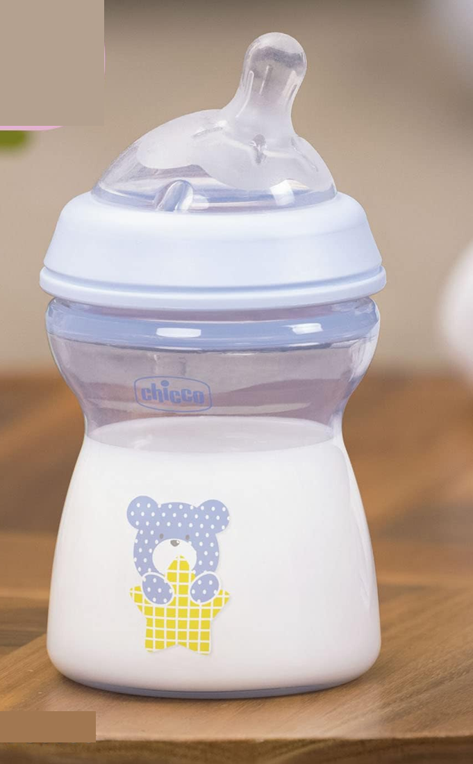 CHICCO NaturalFeeling biberon 250 ml 3 m+ flux mediu