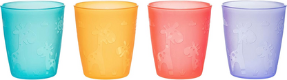 Cana de învățare a băutului NIP 250 ml set 4 bucăți 12 luni+