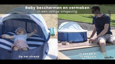 BABYMOOV BABYNI 2σε1 σκηνή παραλίας ΠΑΡΚΟΚΡΕΒΑΤΟ προστασία UPF50+