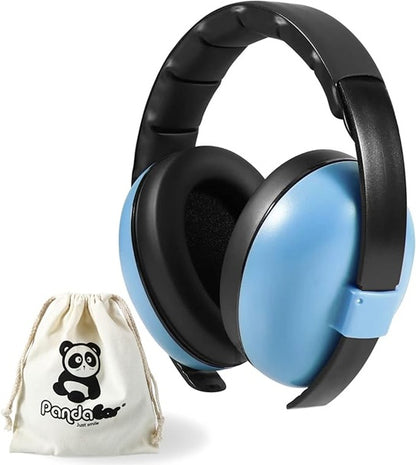 PANDAEAR cuffie antirumore protettive 0-36 mesi, 26 db + custodia
