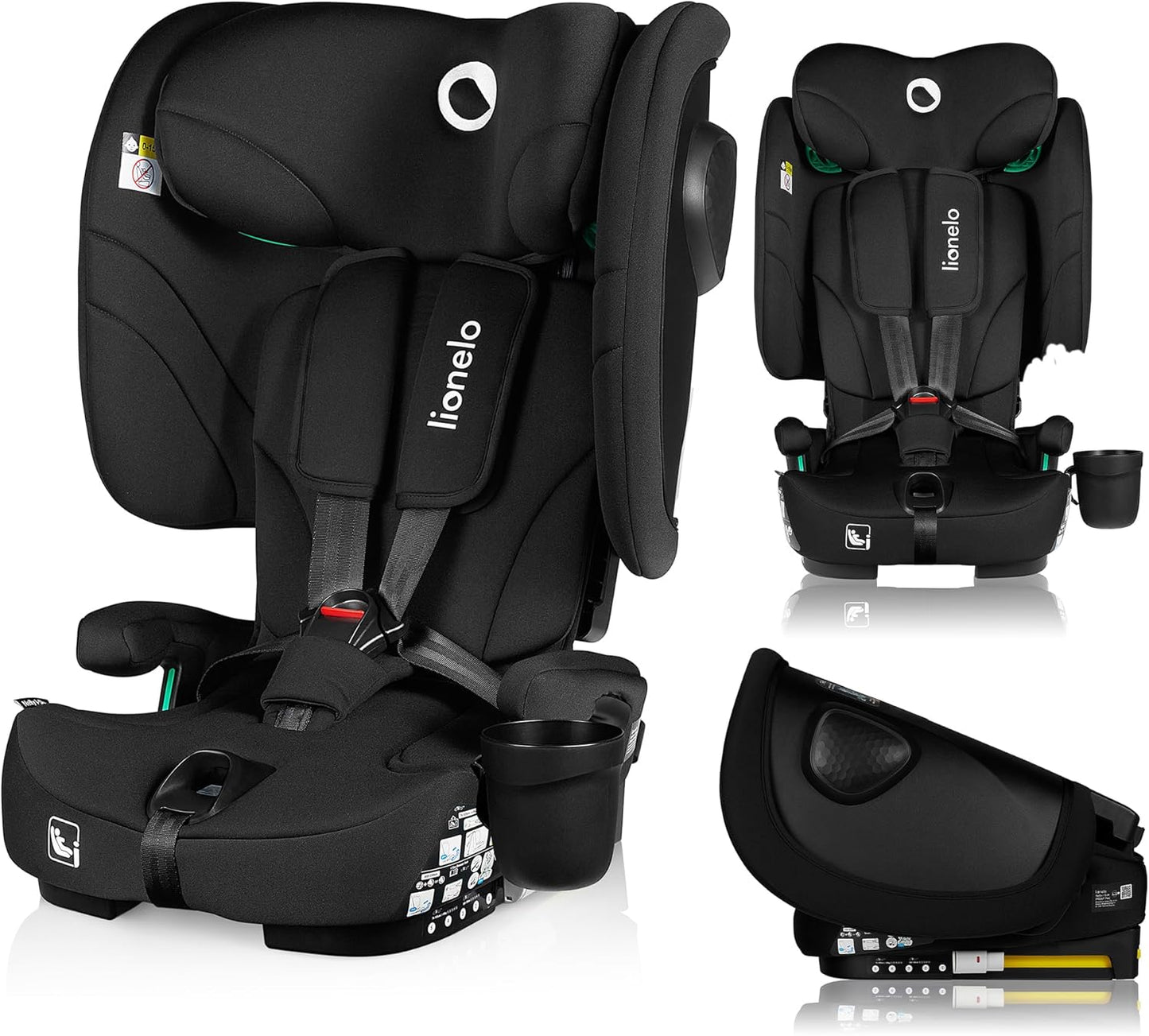 LIONELO NELLY i-Size scaun auto 76-150 cm cu ISOFIX