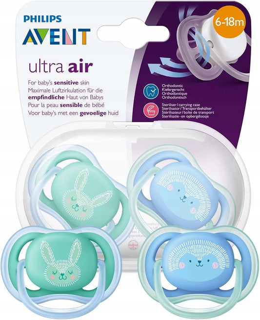 PHILIPS AVENT Ultra Air smoczki x 2 6-18msc