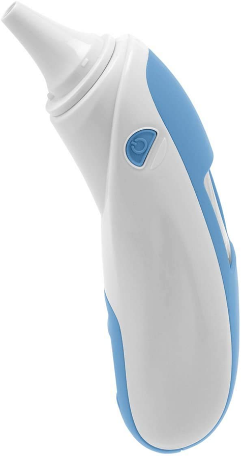 CHICCO Comfort Quick termometru fără contact pentru ureche + 20 capace și husă