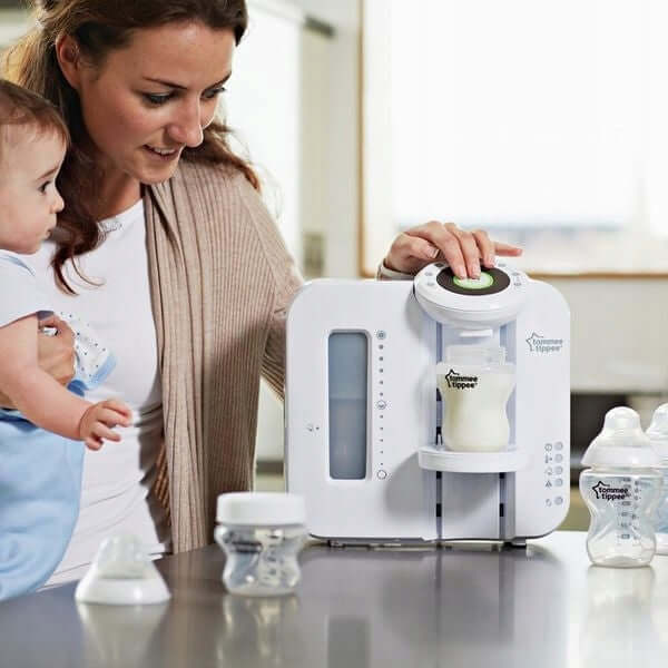 TOMMEE TIPPEE Perfect Prep EKSPRES DO MLEKA 2 min. biały podgrzewacz do mleka dla niemowląt, używany