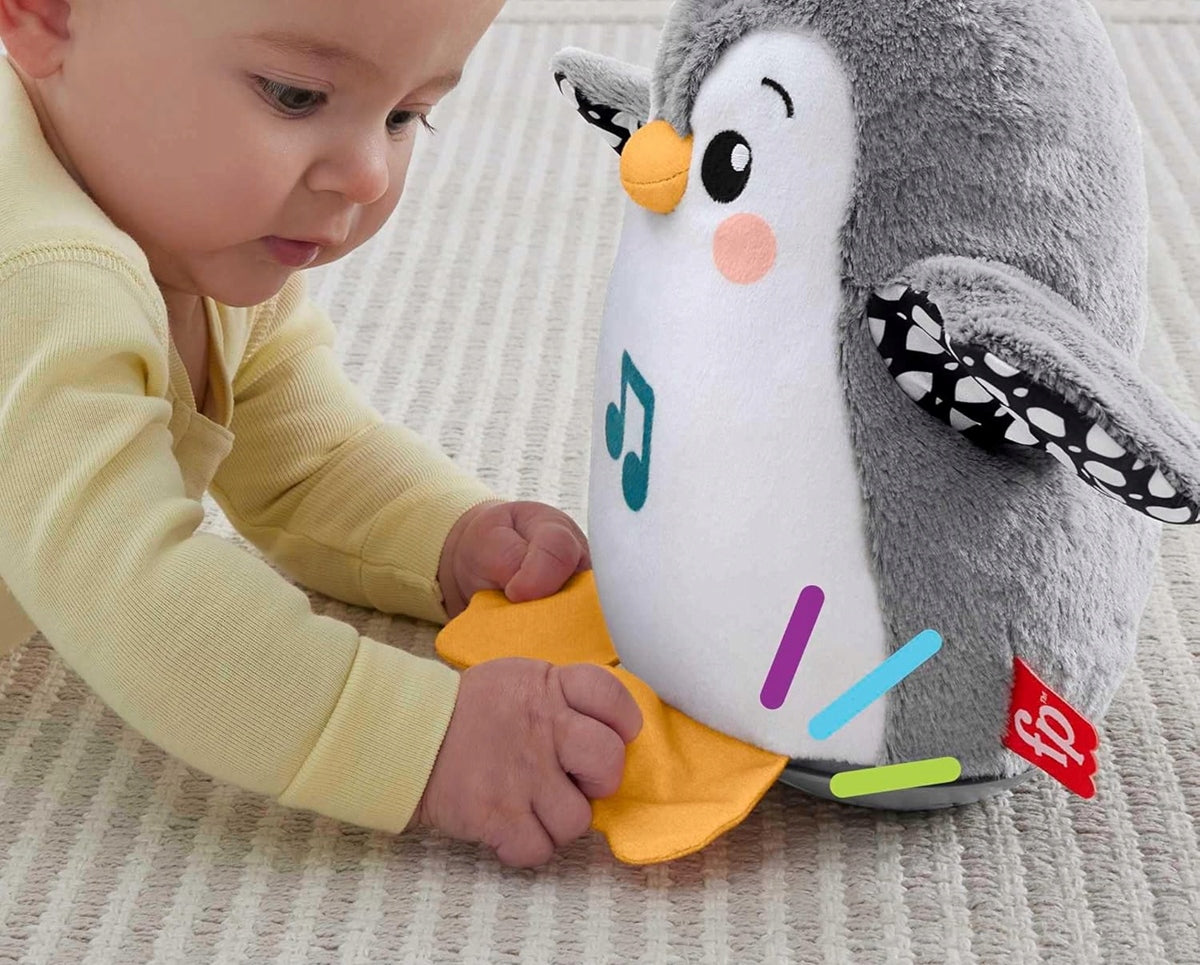FISHER-PRICE HNC10 kiwający się pingwin z melodiami 21 cm