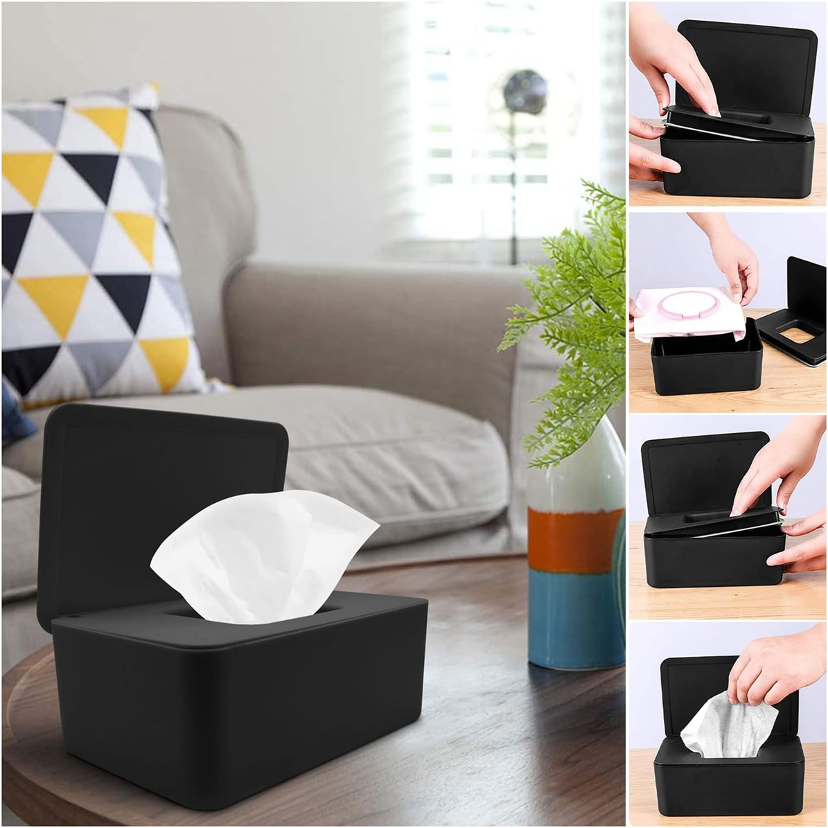 AOHCAE wet wipe container