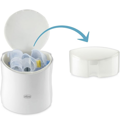 CHICCO Easy Breath Family εισπνευστήρας νεφελοποιητής 0,37 ml/λεπτό + δοχείο