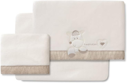 INTERBABY set de lenjerie din polar 3 piese.