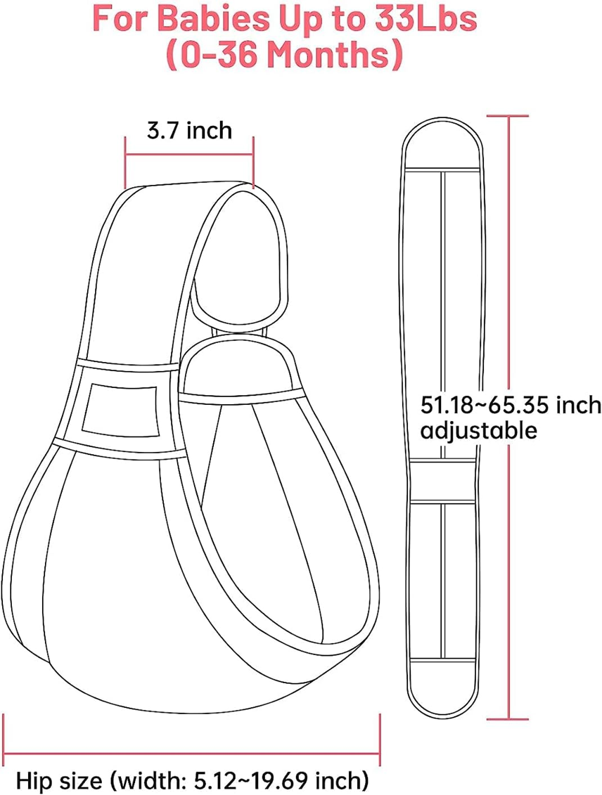 MUMGAROO marsupiu PAS tip sling pentru copii de până la 15 kg