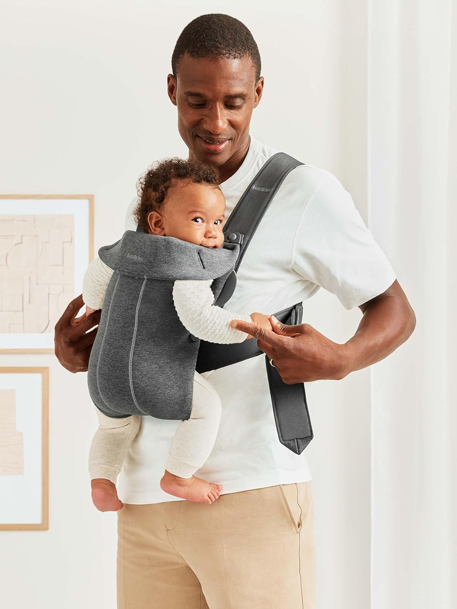 BABYBJORN MINI 3D Jersey nosidełko ergonomiczne 3-11kg