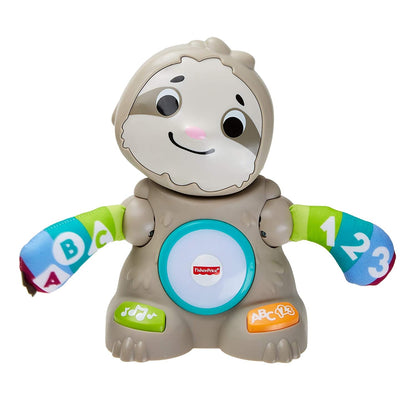 FISHER-PRICE GHY89 interaktywny leniwiec z serii Linkimals w wersji francuskiej