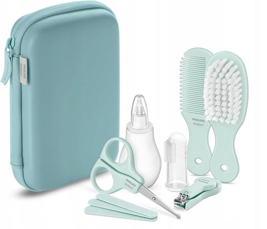 PHILIPS AVENT SCH401/00 zestaw do pielęgnacji dziecka 9 elementów + etui