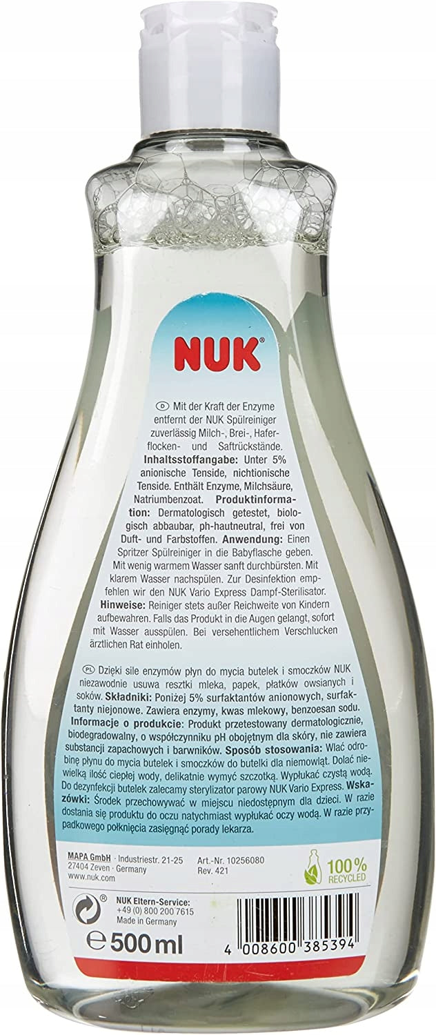 NUK płyn do mycia butelek i smoczków