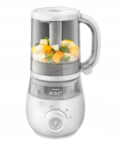 PHILIPS AVENT SCF883/01 4în1 aparat de gătit cu aburi și blender 1000ml