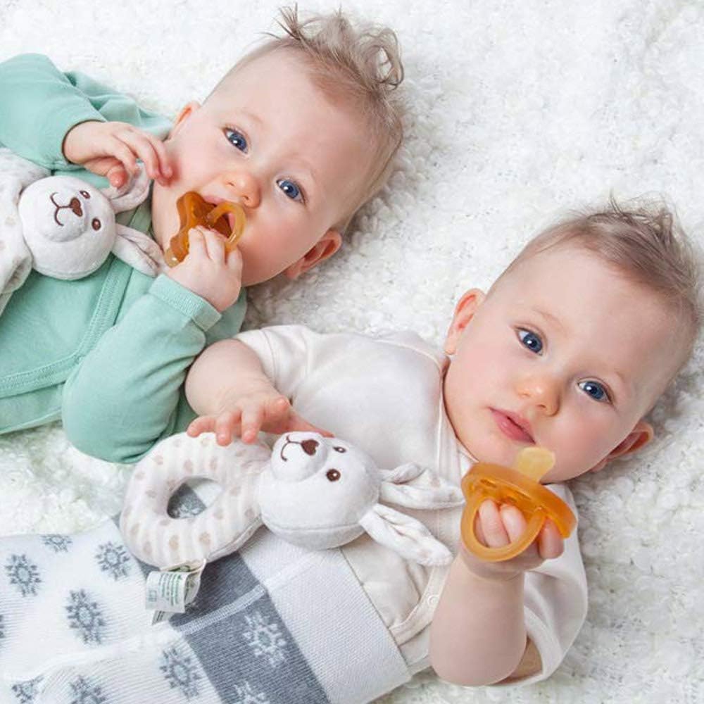 GRÜNSPECHT smoczek uspokajający z kauczuku naturalnego 6-18m