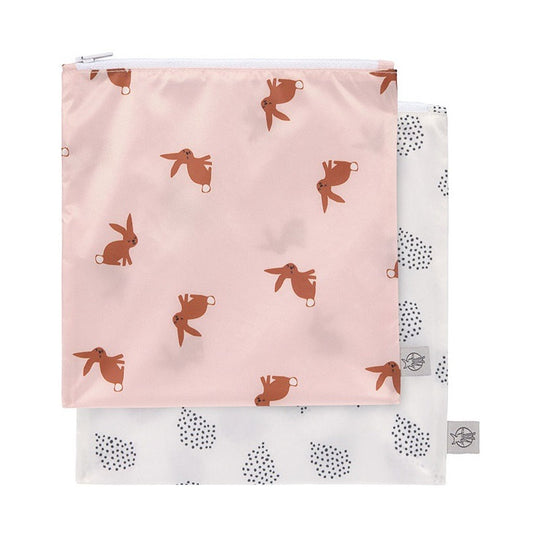 LASSIG Snack Bag snackzakjes x2 17x18cm