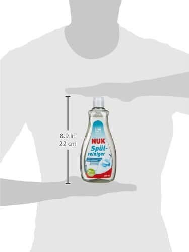 NUK płyn do mycia butelek i smoczków 500ml, butelka środka do mycia akcesoriów dziecięcych