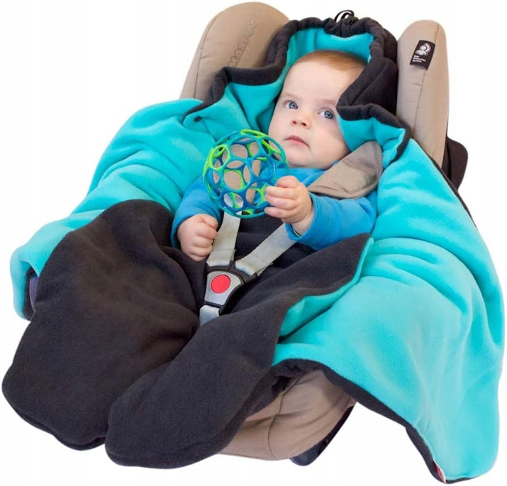 BYBOOM POLAR fleece car seat and stroller wrap blanket