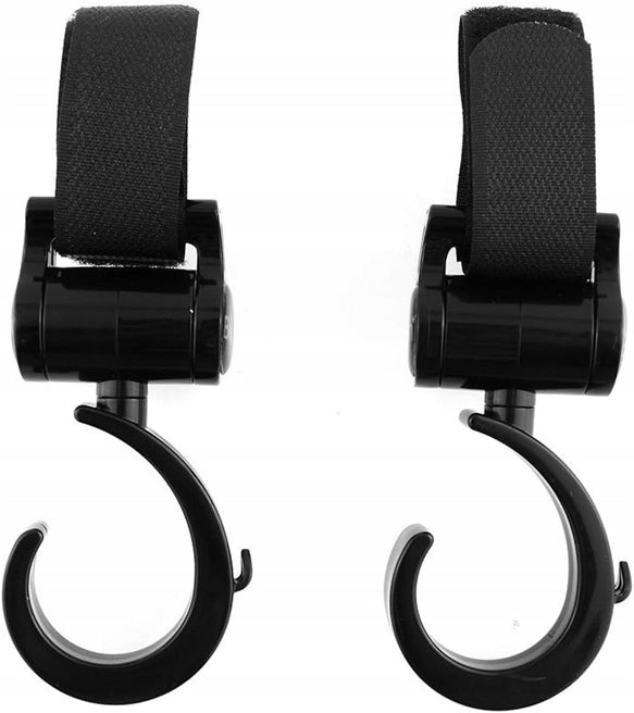 LAOKEAI bag mounting clips for a stroller frame, 2 pieces