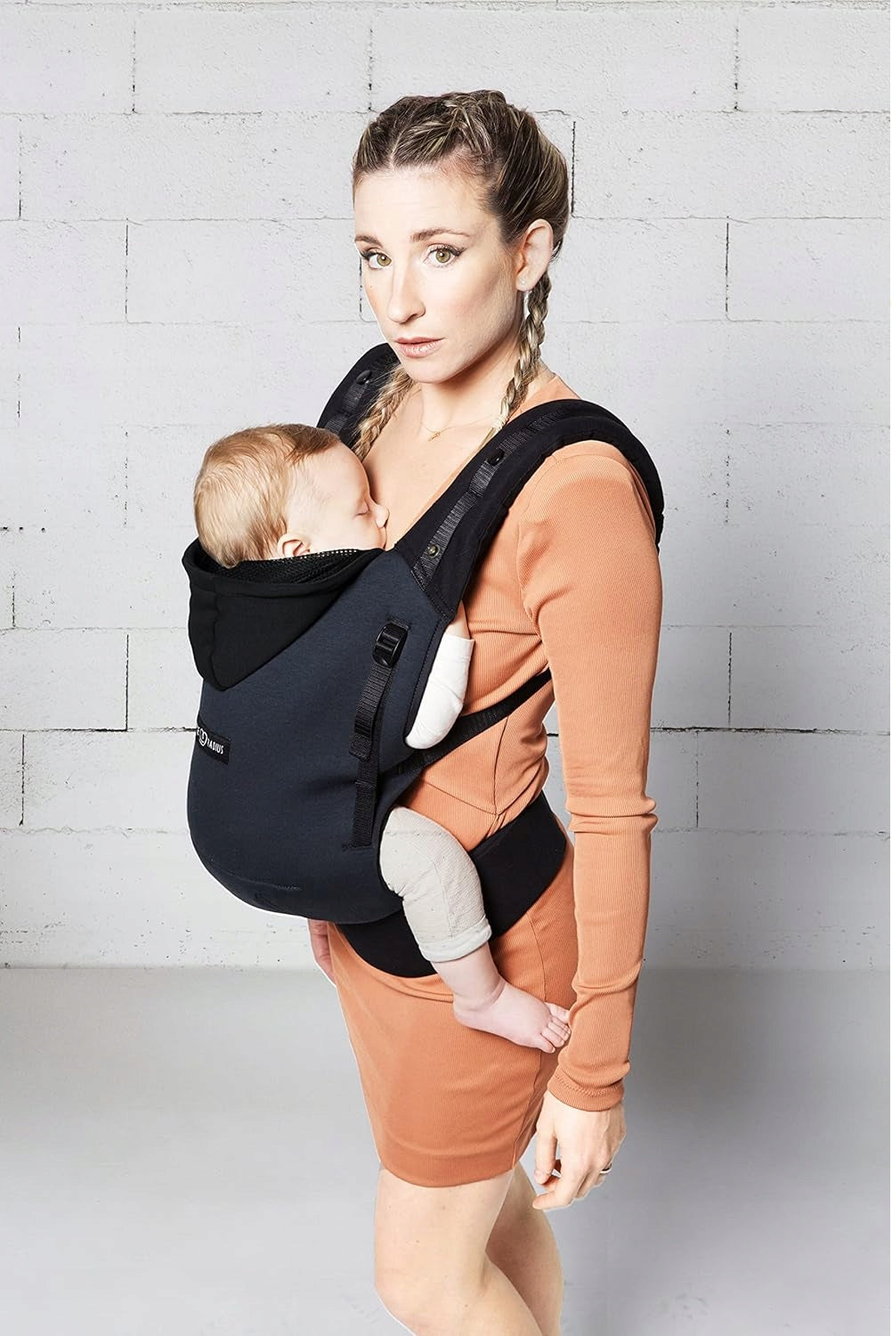 LOVE RADIUS marsupiu ergonomic cu glugă HOODIE CARRIER