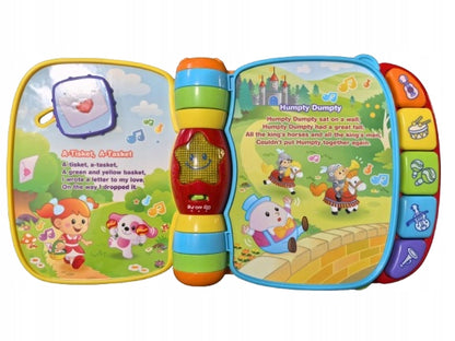 VTECH Rhymes Book carte educativă electronică LIMBA ENGLEZĂ