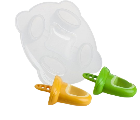 NUBY ijsvorm in de vorm van een fopspeen 2 stuks + vriestray