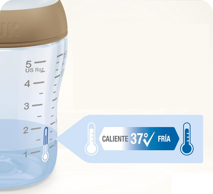 NUK Perfect Match butelka 260 ml 3 m+ smoczek M  KUBUŚ PUCHATEK