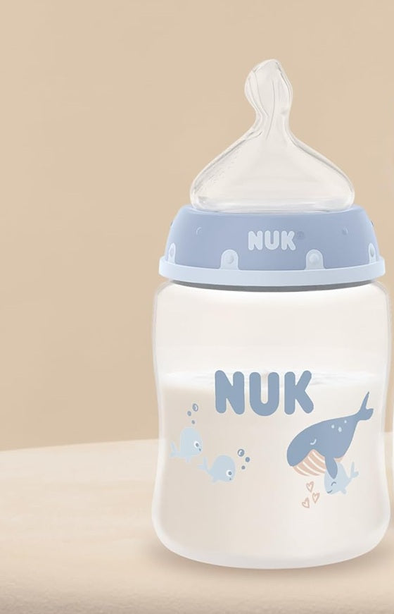NUK First Choice+ butelka 150 ml smoczek S wolny przepływ 0+