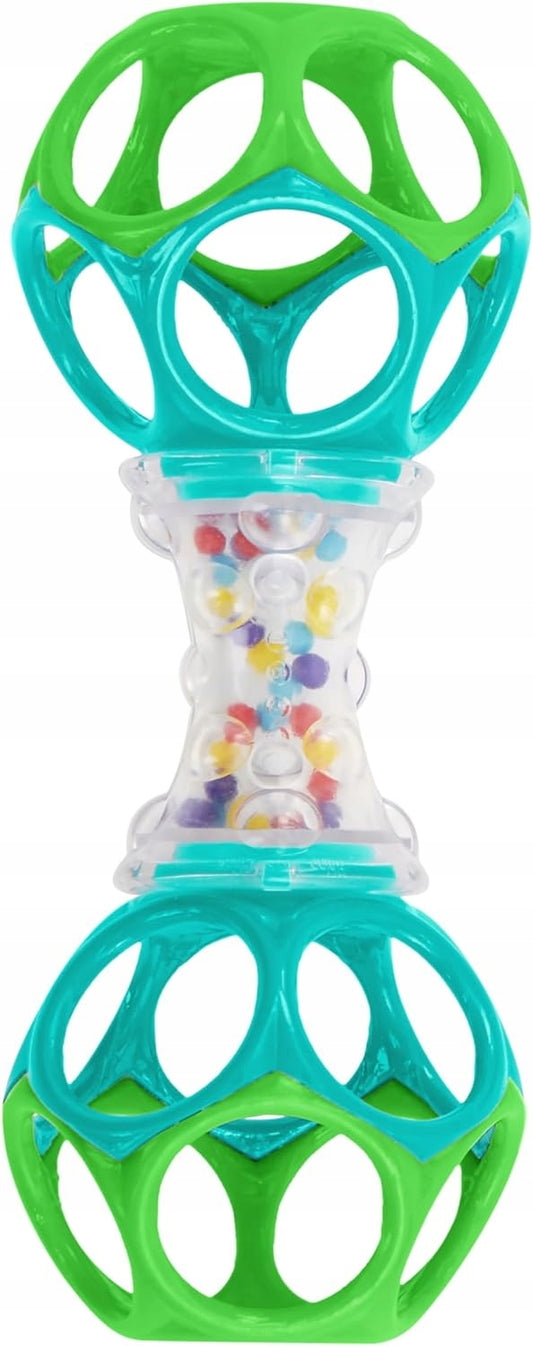 BRIGHT STARTS Oball Shaker gryzak chwytak z grzechotką 14,5 cm