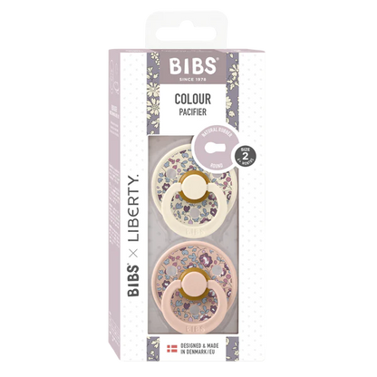 BIBS Eloise Blush Mix suzete rotunde x2 6 18m