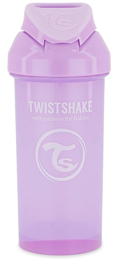 TWISTSHAKE Pahar cu pai, anti-vărsare, 360 ml, 6 luni+