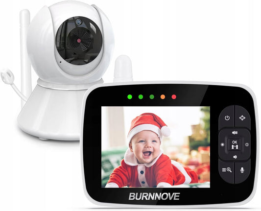 BURNNOVE SM35PTZ távolról vezérelhető elektronikus bébiőr 3,5"