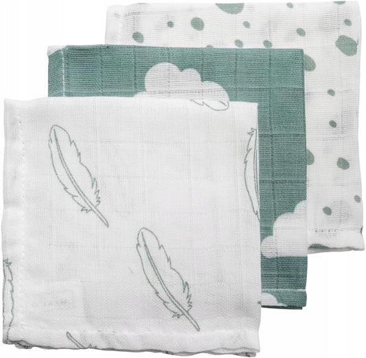 MEYCO BABY mussole per neonati 30 x 30 cm 3 pezzi