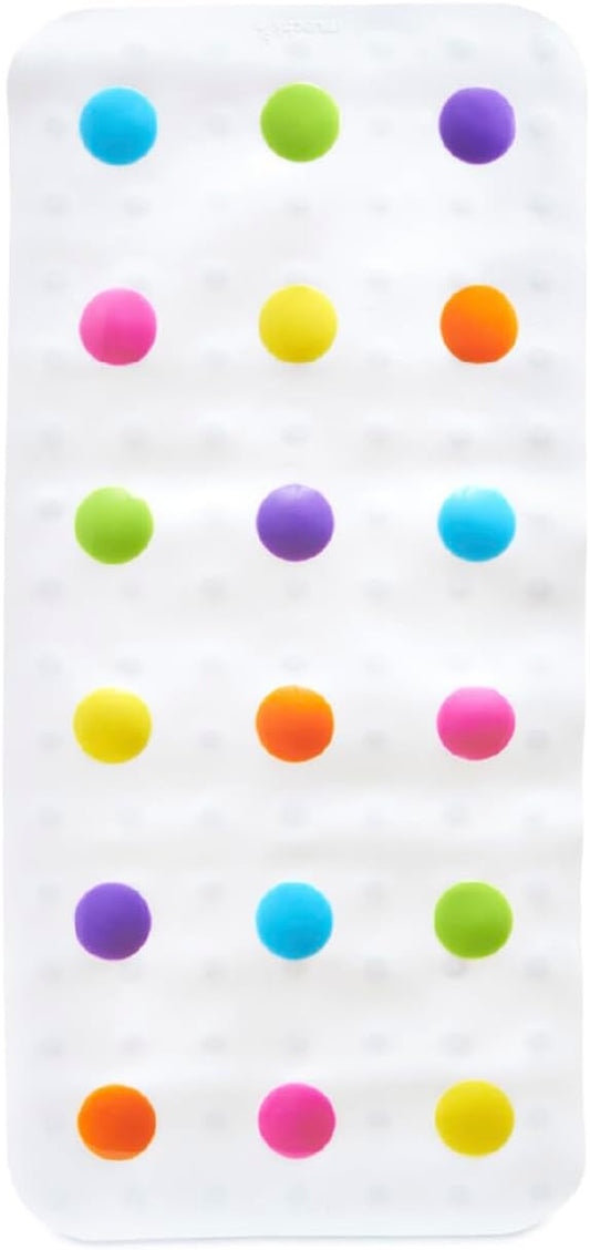 MUNCHKIN Dots covoraș de baie din cauciuc antiderapant 36 x 77 cm