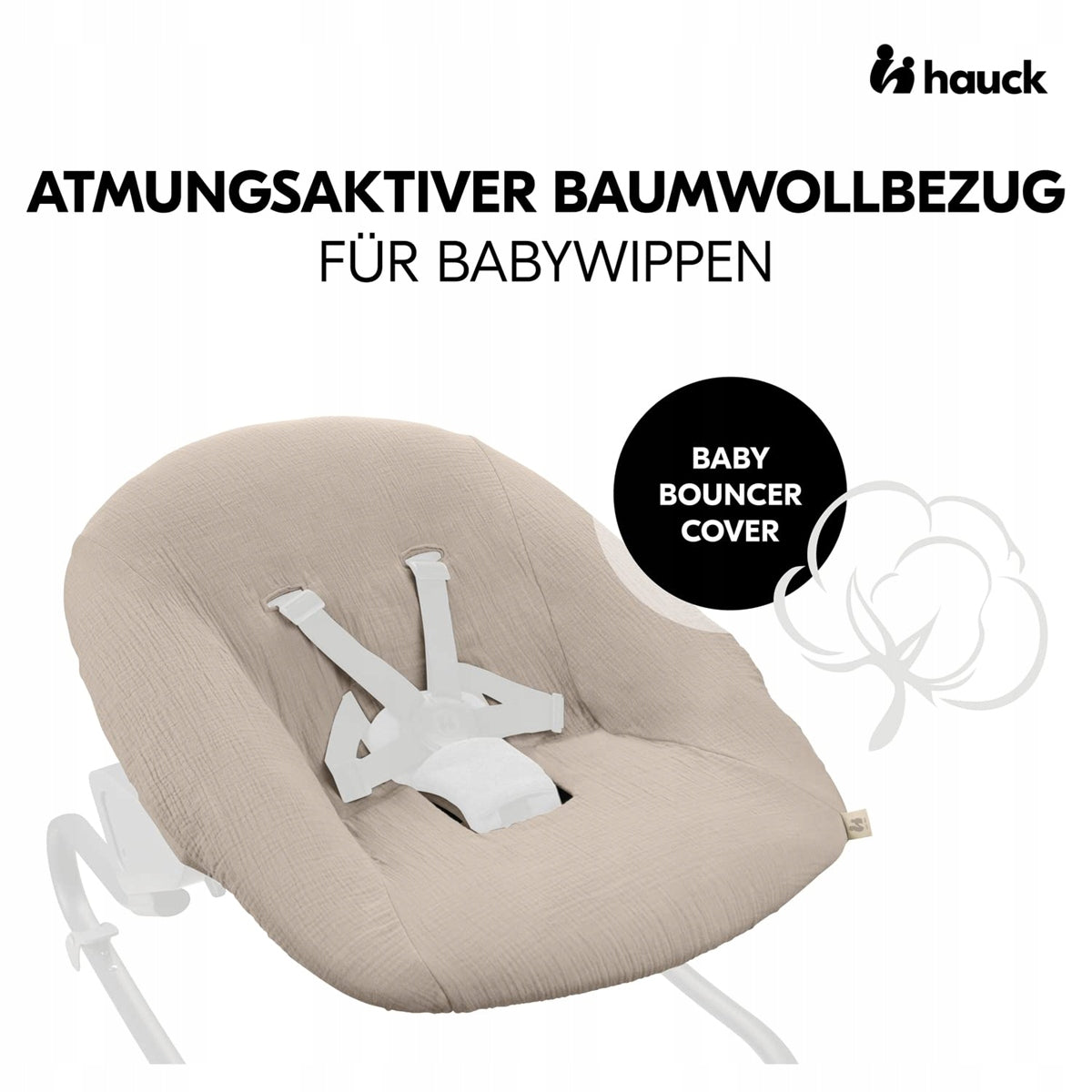 HAUCK pokrowiec na bujaczek Alpha Bouncer Premium / Deluxe / 2-in-1
