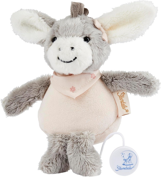 STERNTALER Burro Emmi colgante con caja de música La Le Lu 17 cm