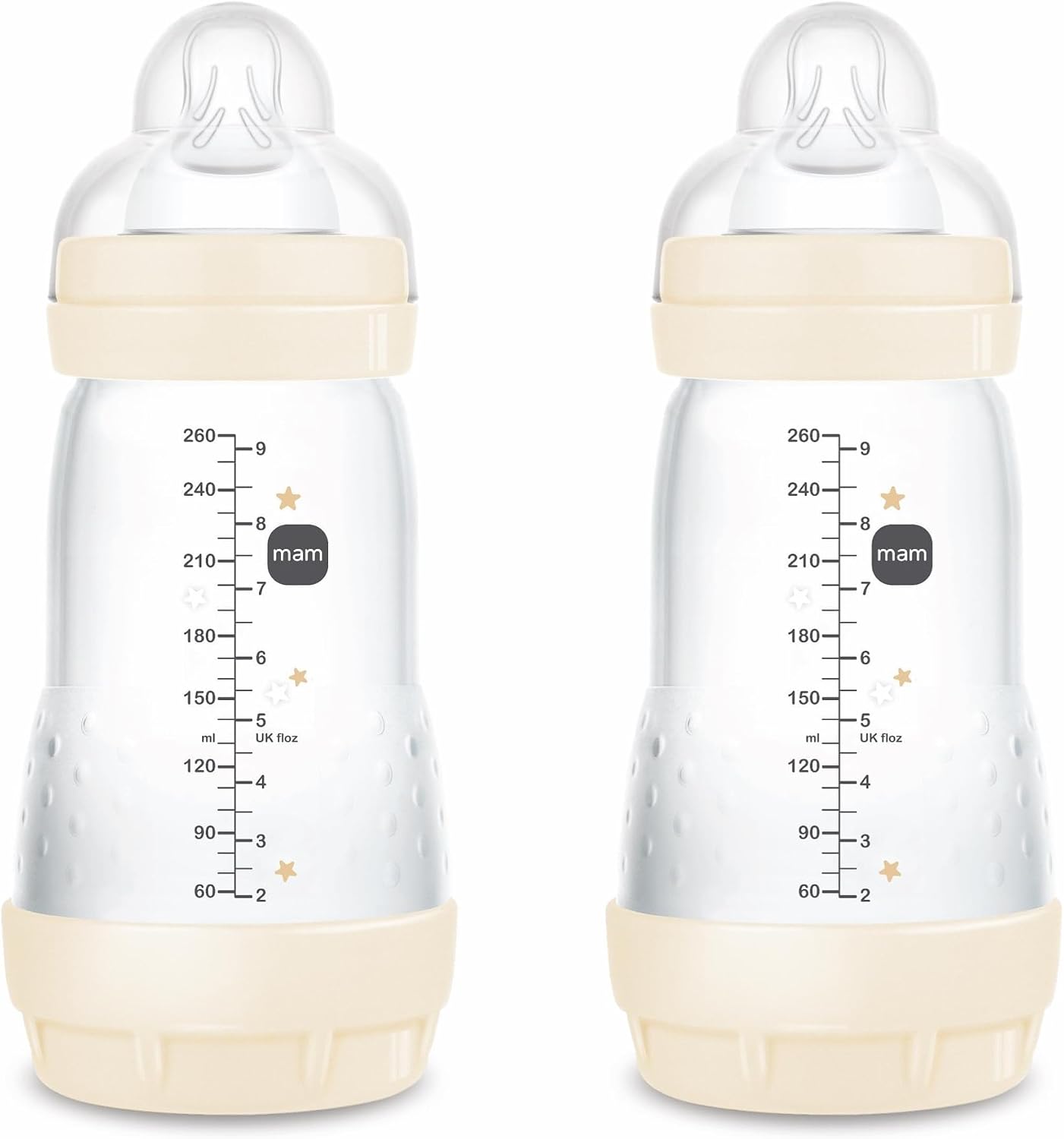 MAM Easy Start butelka antykolkowa 260ml 2m+ x2