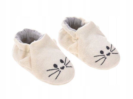 LASSIG Litle Chums Cat BABYSCHUHE aus Bio-Baumwolle + Beutel