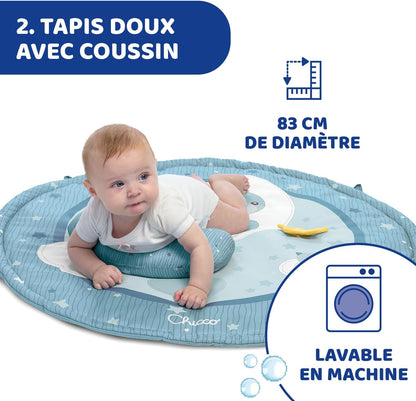 CHICCO Enjoy Colors Gym 3-în-1 Saltea de învățare + Proiector