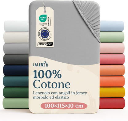 LALENI cearșaf cu elastic pentru țarcuri 100x115 cm