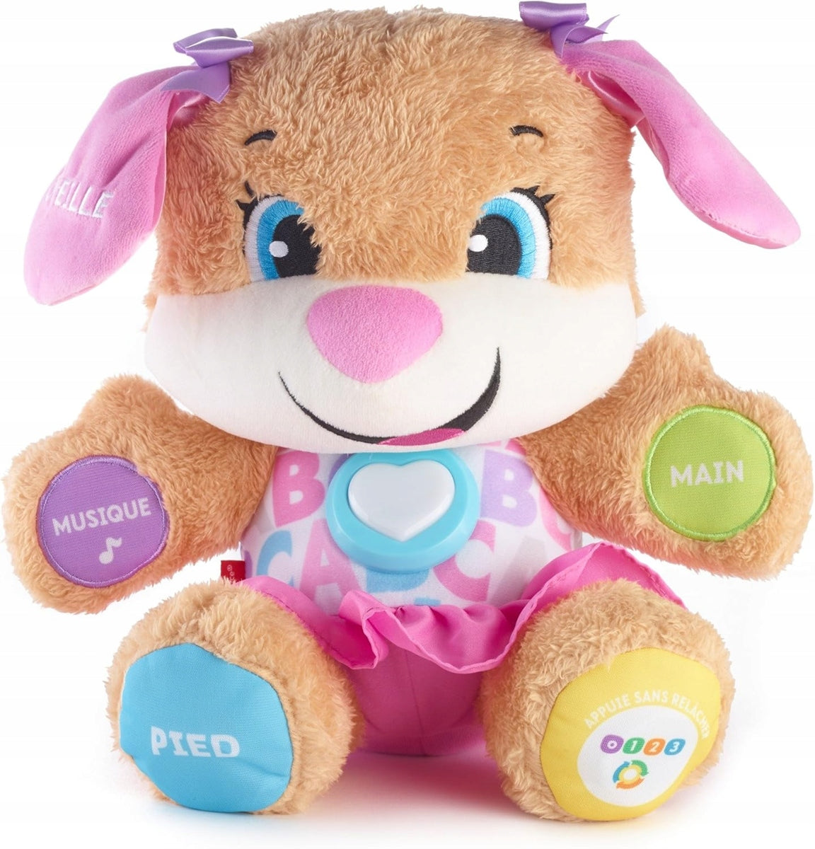 FISHER-PRICE FPP52 siostrzyczka szczeniaczka uczniaczka w wersji francuskiej