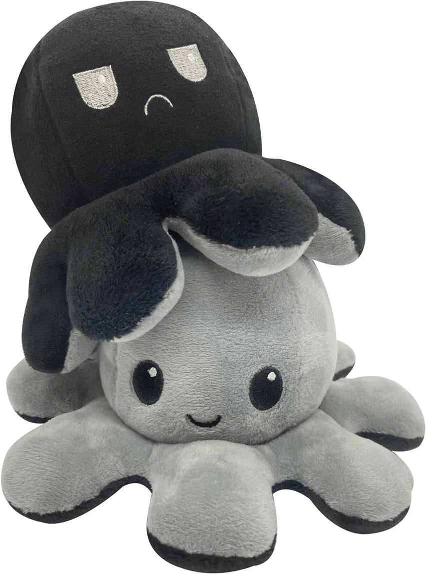 TeeTurtle caracatiță reversibilă cu două fețe 8 x 18 cm