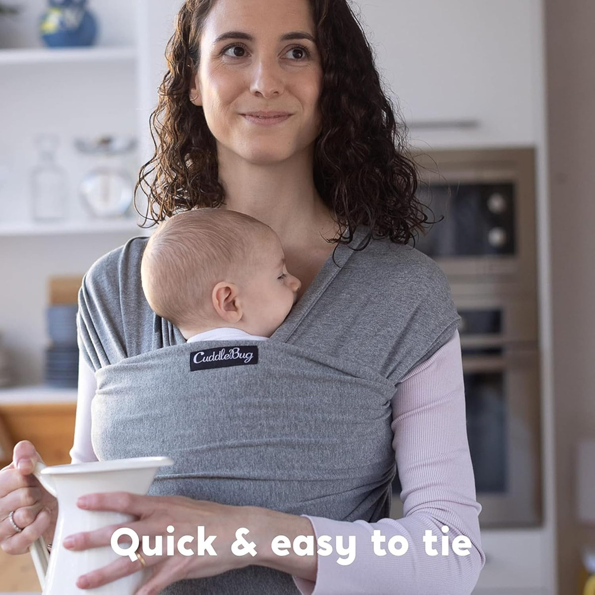CUDDLEbug elastická šatka na nosenie