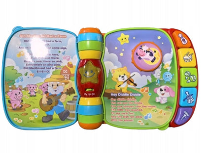 VTECH Rhymes Book carte educativă electronică LIMBA ENGLEZĂ