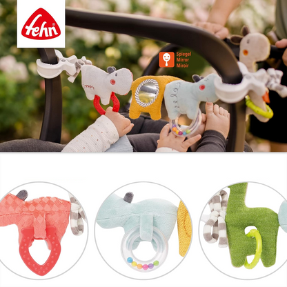 FEHN łańcuch zawieszka do wózka, łóżeczka, fotelika LOOPY & LOTTA 55 cm